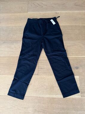 GAP Navy Easy Pant Ankle Pants